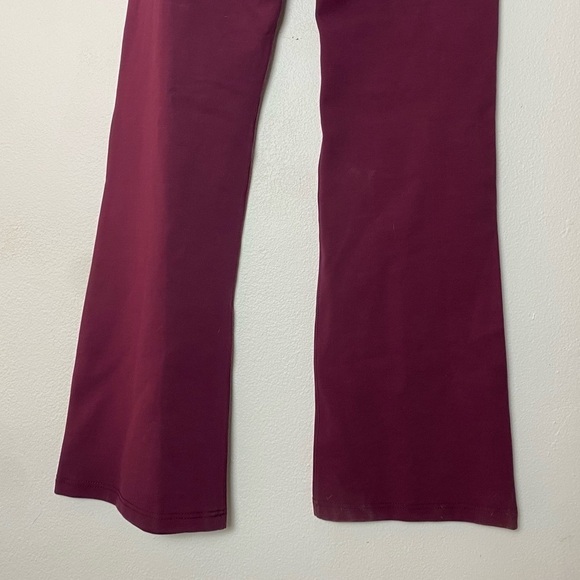 BETABRAND Womans Bootcut Yoga Classic Dress Pant Maroon Size Large - Picture 5 of 14